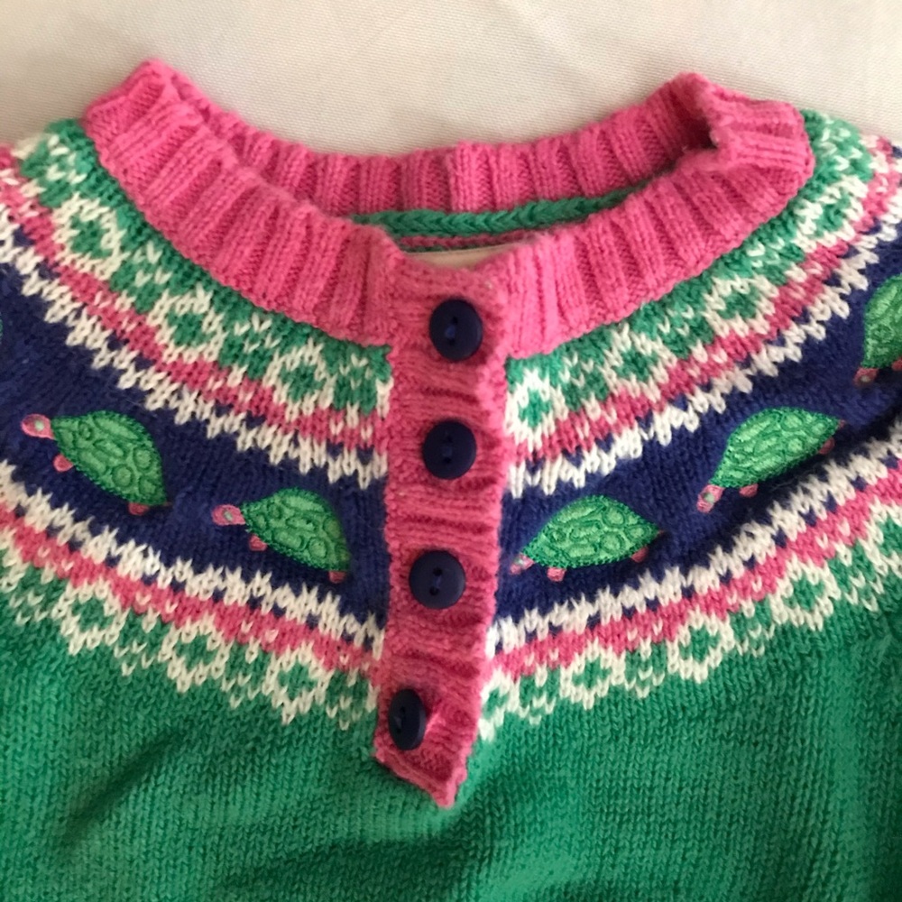 SOLD! 24-Mos Sweater with Turtle Design - Picture 3 of 6